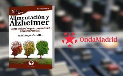 Juan Ángel Carrillo con su «GuíaBurros: Alimentación y Alzheimer» en «Buenos Días Madrid, Fin de Semana», de Onda Madrid